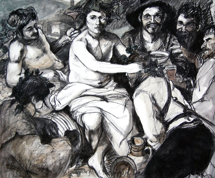 le triomphe de bacchus